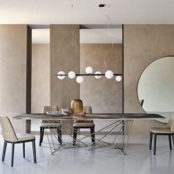 Tavolo Gordon Crystalart Cattelan Italia